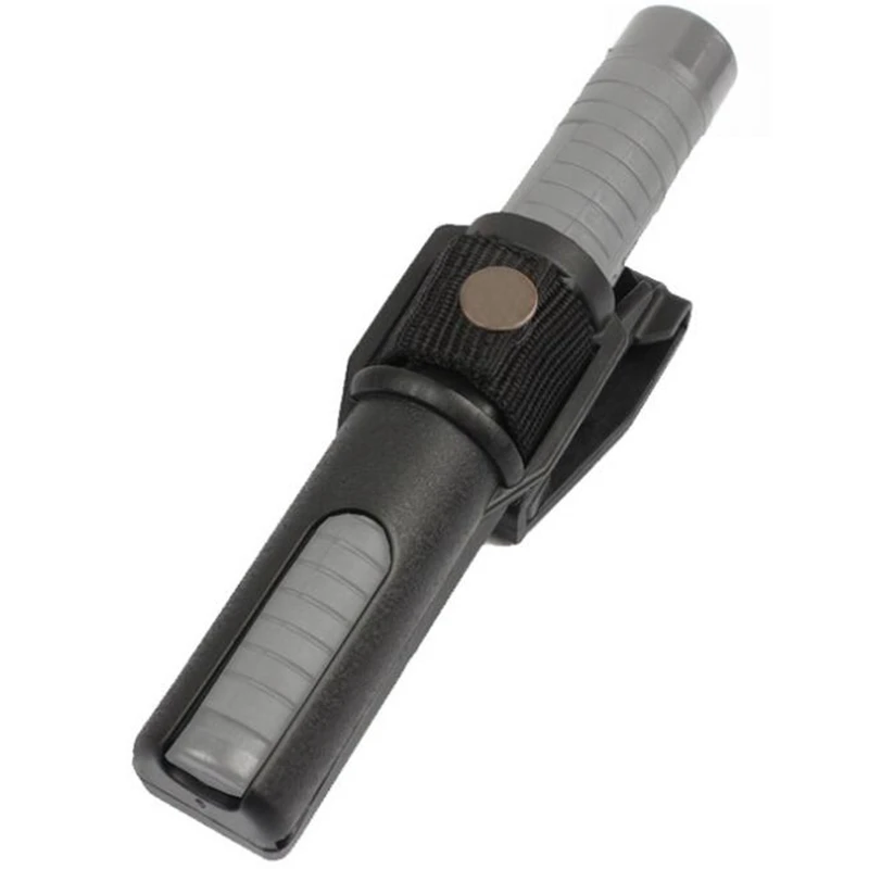 Soporte para bastón telescópico, funda Universal con rotación de 360 grados, bolsillo táctico para cinturón, se adapta a bastón de 16 a 21 pulgadas - imagen 2