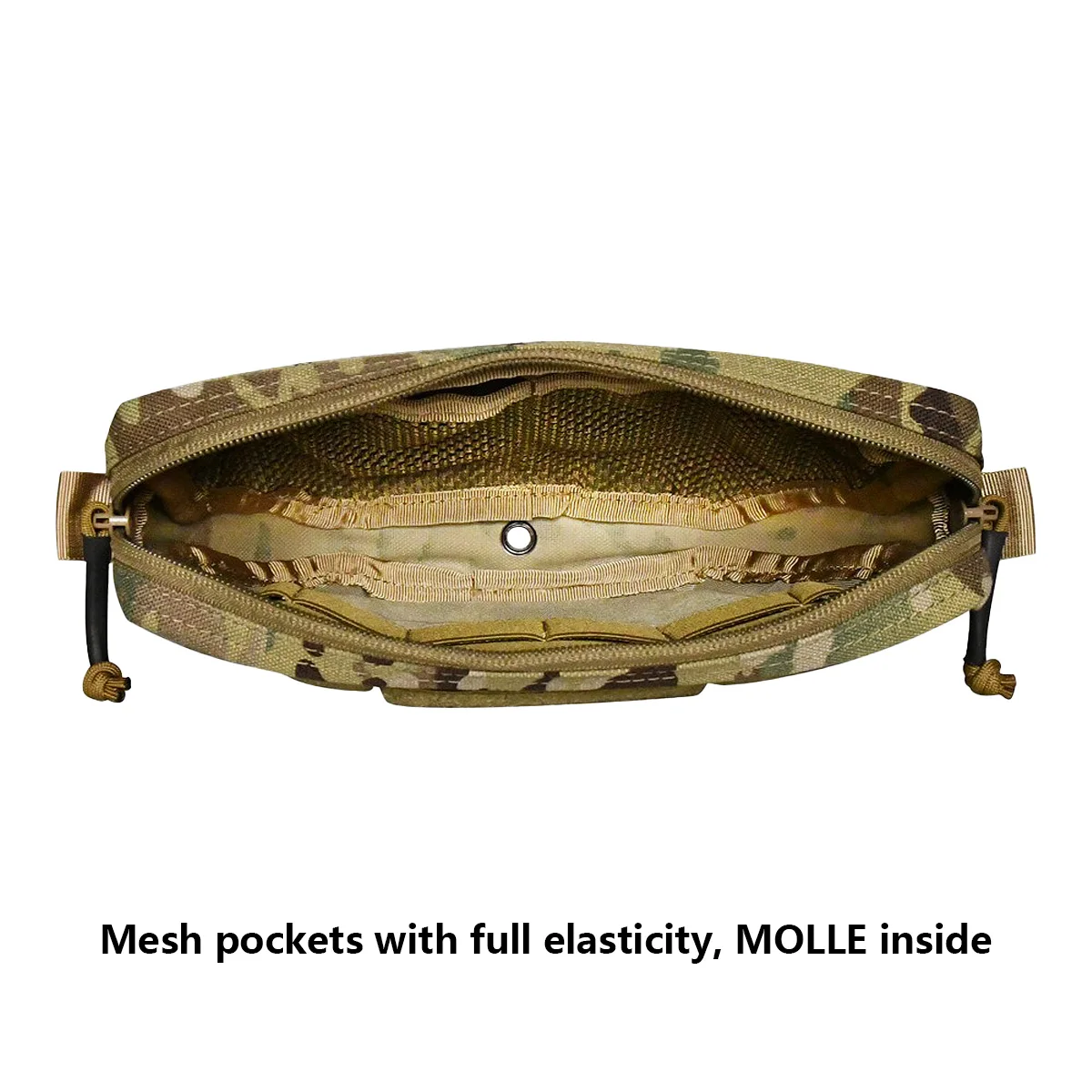 Bolsa frontal táctica de nailon de alta calidad, chaleco táctico, mochila de pecho, Kit de transporte Molle, bolsa, accesorios de caza - imagen 2