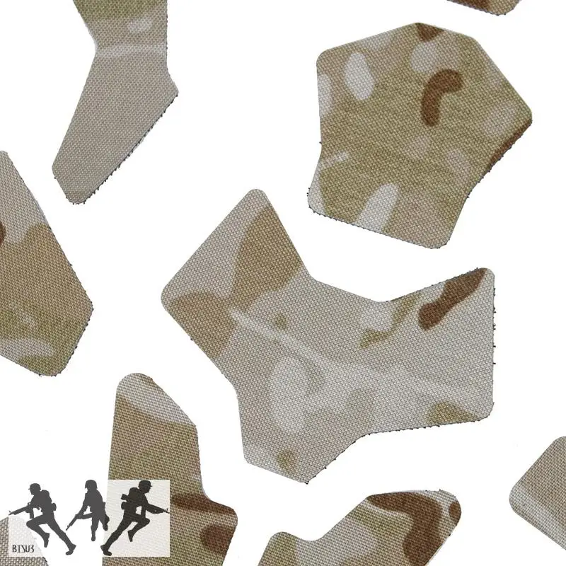 Pegatina de camuflaje para casco de caza táctica TMC, ligera SF, gancho y bucle - imagen 3