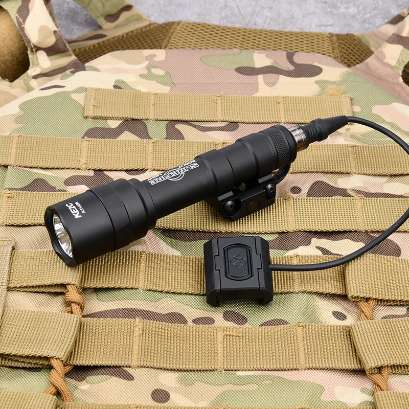 WADSN SF Surefir M300 M600 M300B M300C M600U potente linterna de luz de Rifle de caza - imagen 4