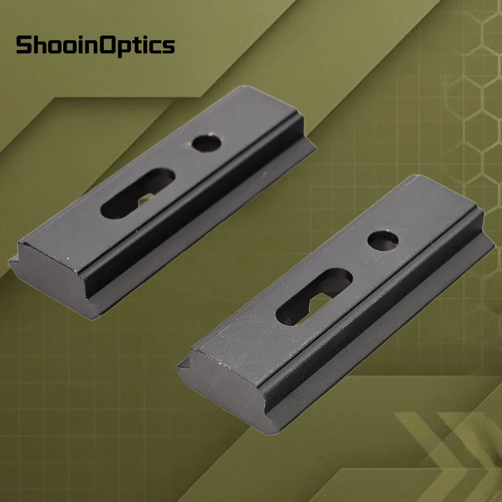 Base de montaje MOE de carril Picatinny de aluminio de precisión para linterna táctica y láser - imagen 2