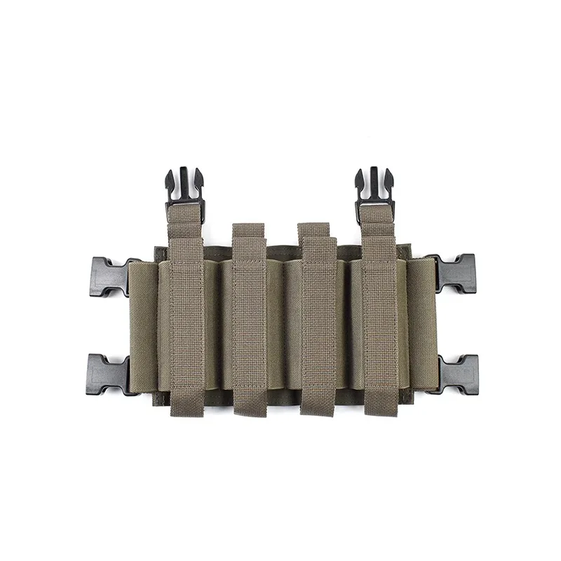 PEWTAC-Chaleco para exteriores LV119 MK3 MK4 JPC2.0, bolsa de inserción de revista cuádruple para subfunda, soporte elástico para revistas FP01 - imagen 4