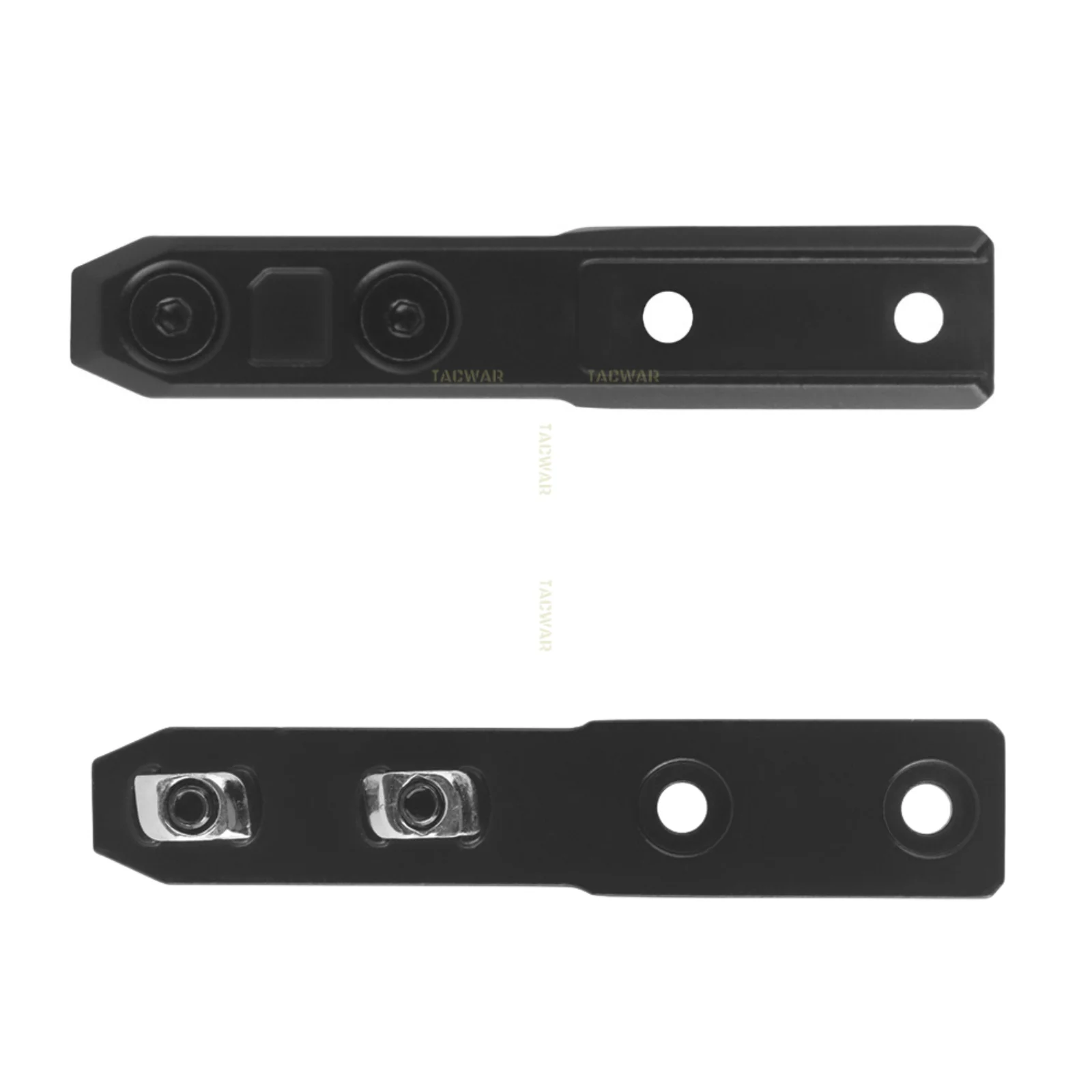 Soporte M-LOK Inline Scout metálico para linterna táctica de riel - imagen 4