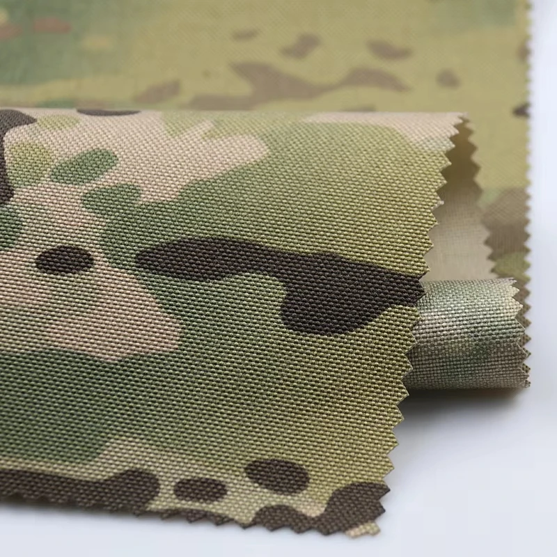 1,5 m de ancho 500D/1000DTactical Nylon IRR tela de camuflaje antiinfrarrojo impermeable duradero Multitarn Flecktarn - imagen 4