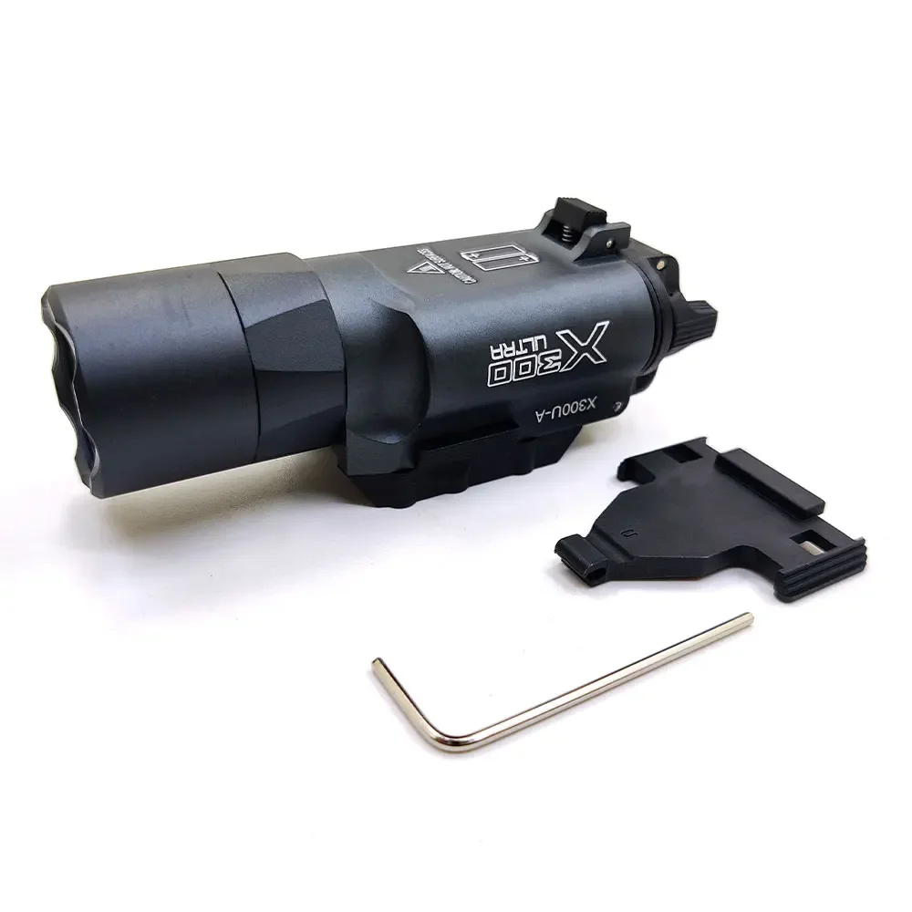 SOTAC GEAR-linterna de caza X300U, luz LED blanca, linterna táctica para exteriores, compatible con riel de 20mm - imagen 5
