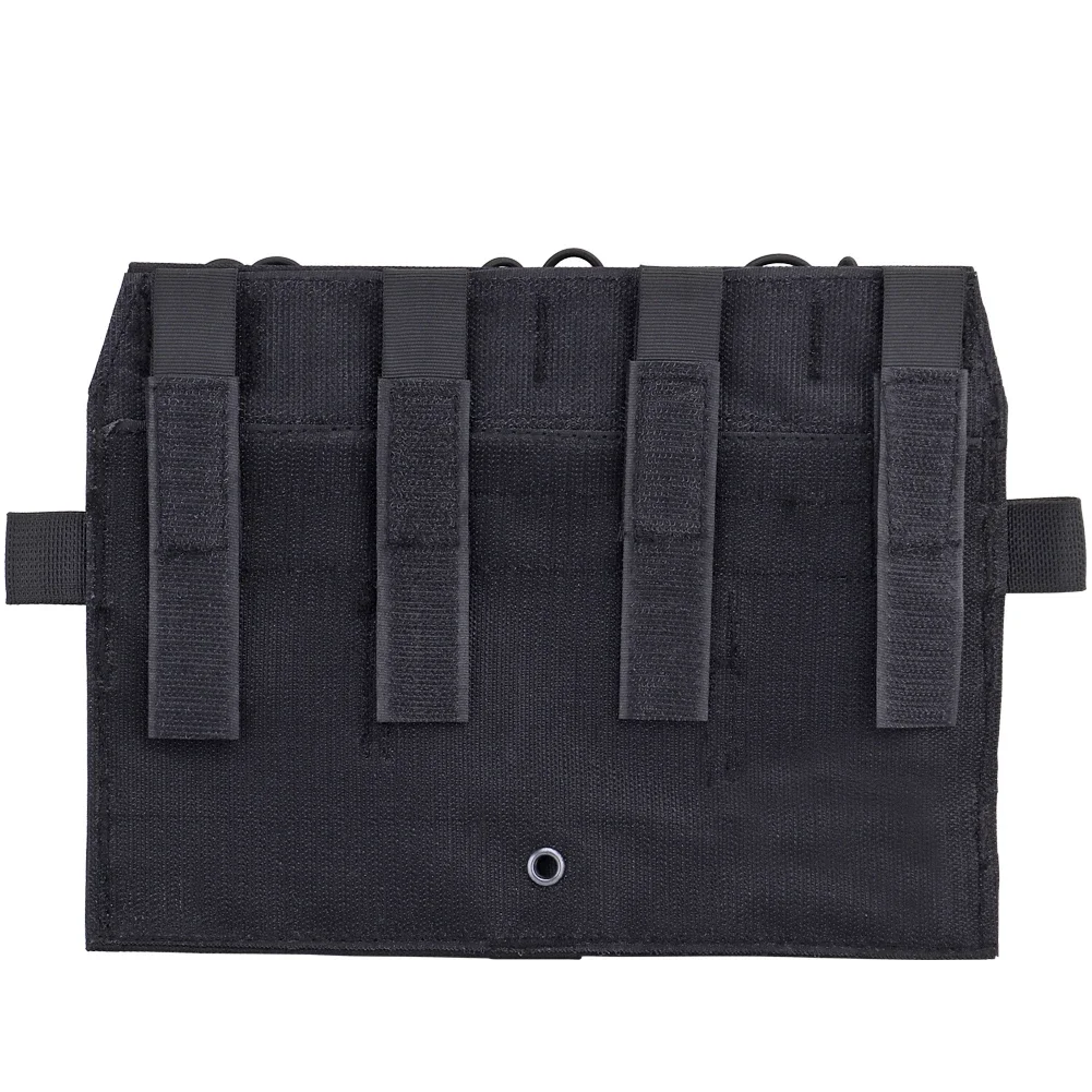 Nueva placa frontal táctica desmontable, bolsa Triple para revistas, Panel MOLLE 5,56 M4 para chaleco AVS JPC, accesorios de caza - imagen 3
