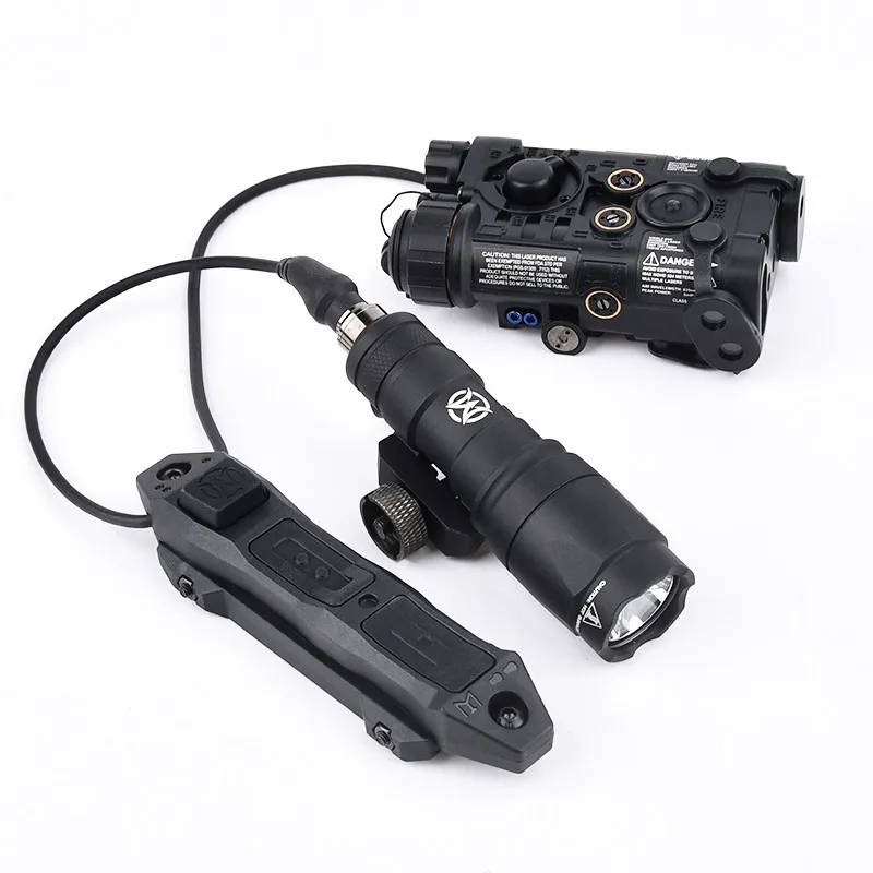 Táctico NGAL rojo verde azul punto IR láser M300A caza Scout luz Set doble función interruptor de presión ajuste Mlok Keymod 20MM Rail - imagen 4