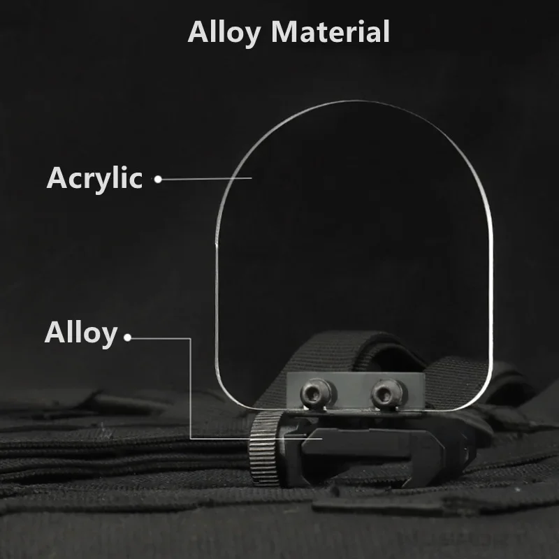 Gafas protectoras para Rifle, lentes holográficas de 20mm para Airsoft, aparejos tácticos para exteriores, accesorios de caza - imagen 3