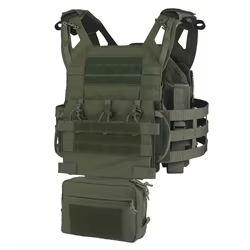 Portador de placa JPC R MOLLE Airsoft – Chaleco táctico ligero
