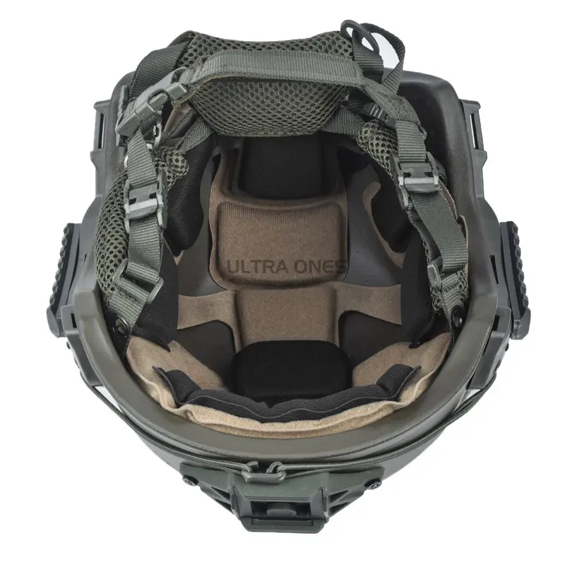 Kit de acolchado de casco táctico, forro de casco de espuma viscoelástica suave, almohadilla de protección para accesorios de cascos Wendy Fast MICH ACH - imagen 2