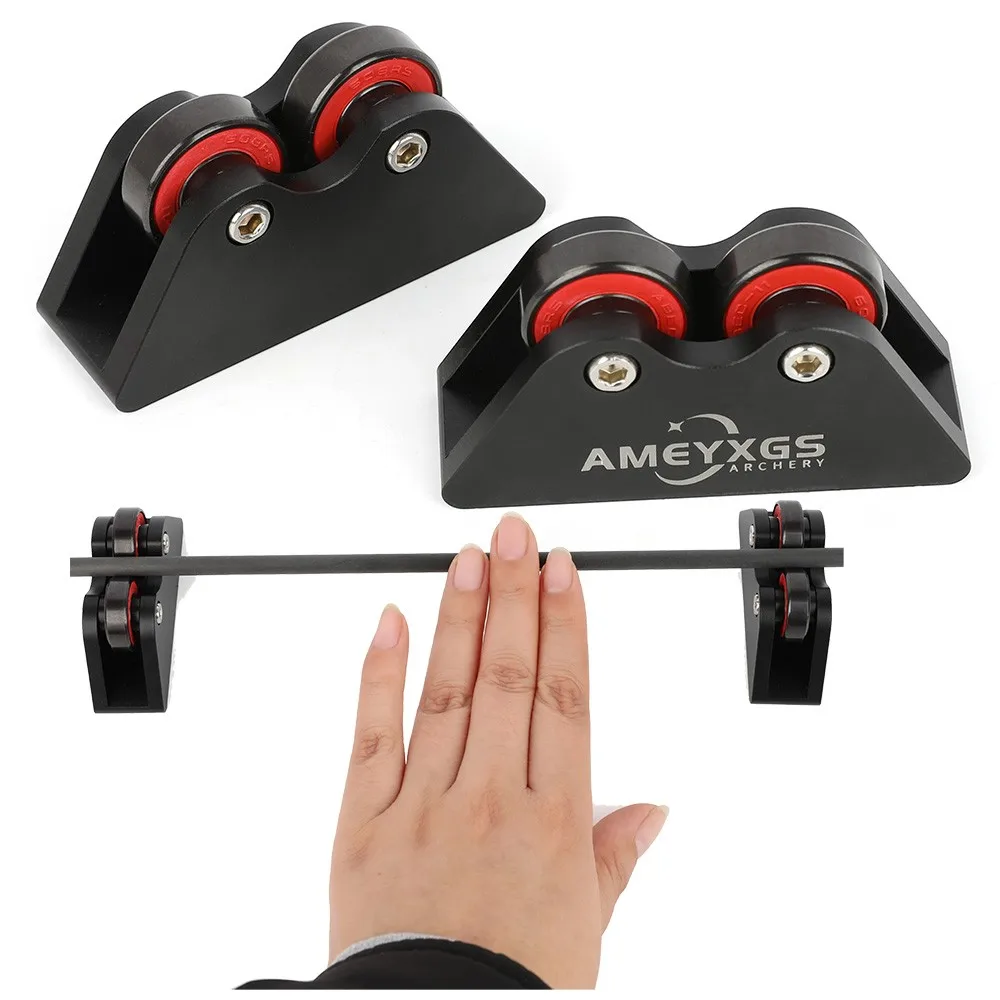 Flecha medidora de tiro con arco, aleación de aluminio, eje Selector duradero, herramienta portátil, accesorio de práctica de entrenamiento, 2 uds. - imagen 2