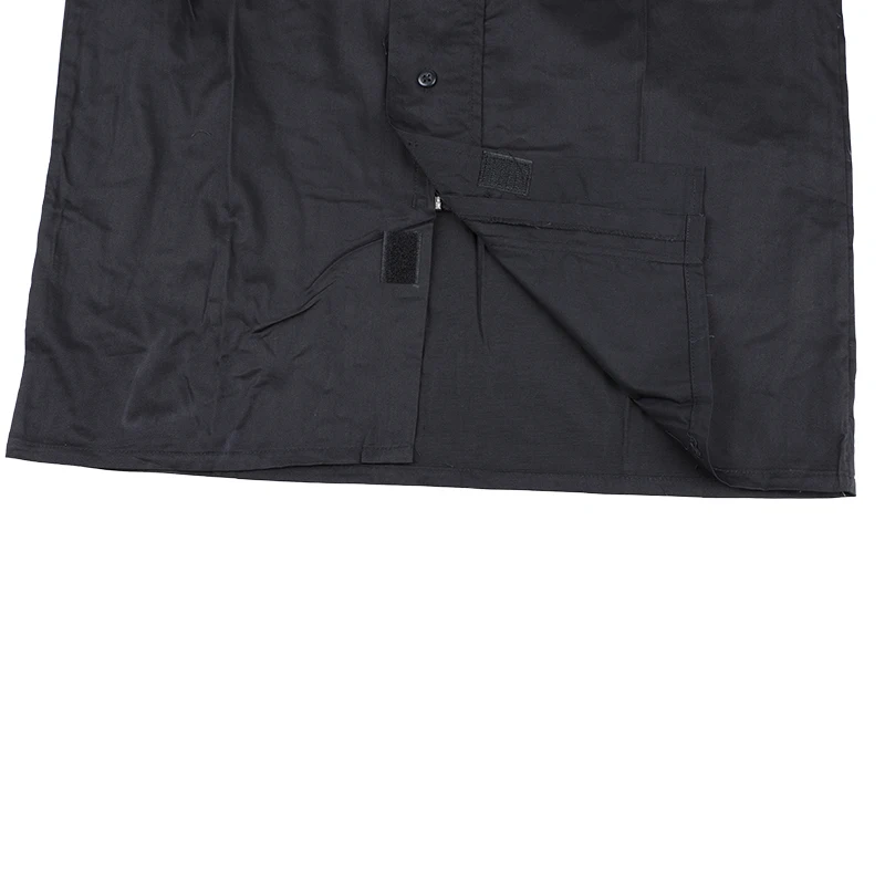 Uniforme táctico negro para hombre, traje de combate, ropa de entrenamiento, senderismo al aire libre, ropa de caza, chaqueta, pantalón, conjunto - imagen 5