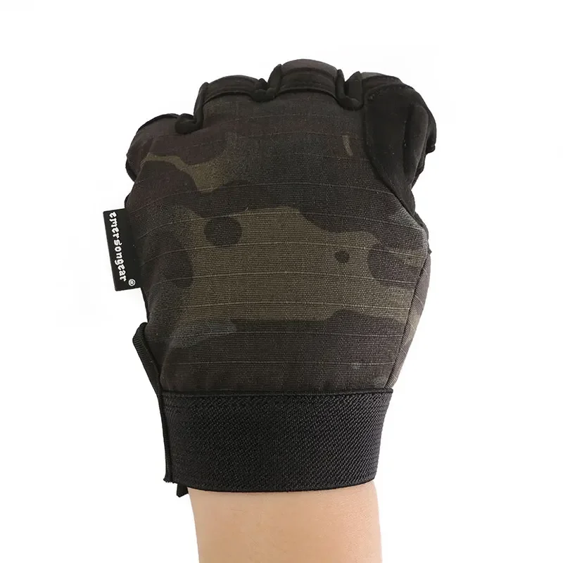 Emersongear-guantes tácticos ligeros de camuflaje para caza, Airsoft, combate, dedo completo, protección de manos, Camping, senderismo, EM8726 - imagen 5