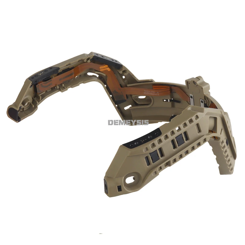 Rieles guía para casco Airsoft FAST, riel de arco integrado Modular ajustable para cascos tácticos de corte súper alto, accesorios de caza - imagen 5