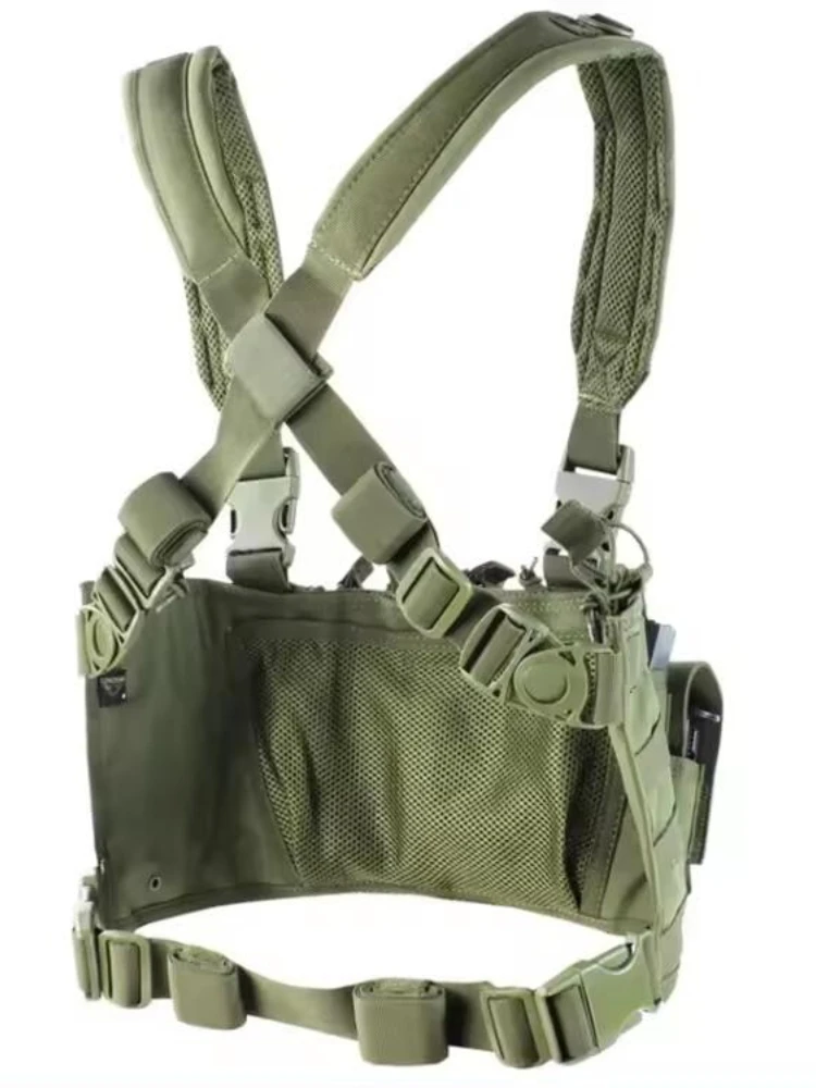 Chaleco colgante de pecho táctico para exteriores, equipo de protección ligero - imagen 5