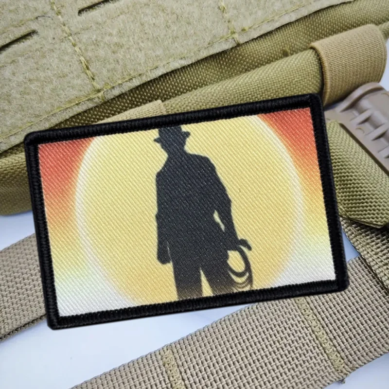 Parche de impresión militar, chaleco táctico, sombreros con gancho y bucle, insignia de moral, mochila, pegatinas decorativas, parches para brazalete para ropa - imagen 5