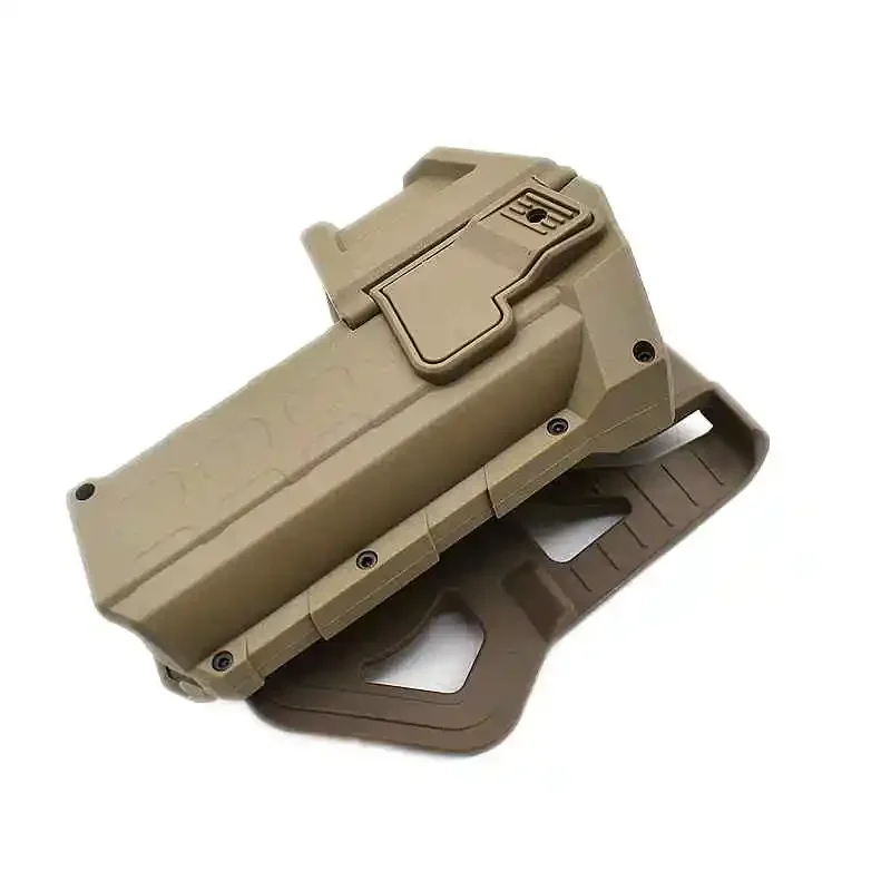 Funda táctica desmontable para Glock 17 18 22 26 con linterna o láser - imagen 4