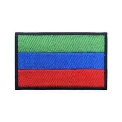 Parche táctico Velcro Dagestán bordado termoadhesivo