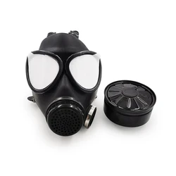 MF14/87 Máscara de gas táctica militar con filtro de goma natural