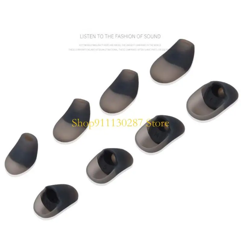 J1HC Auriculares silicona Reemplazo cubierta protectora para brotes nubes II suave - imagen 3