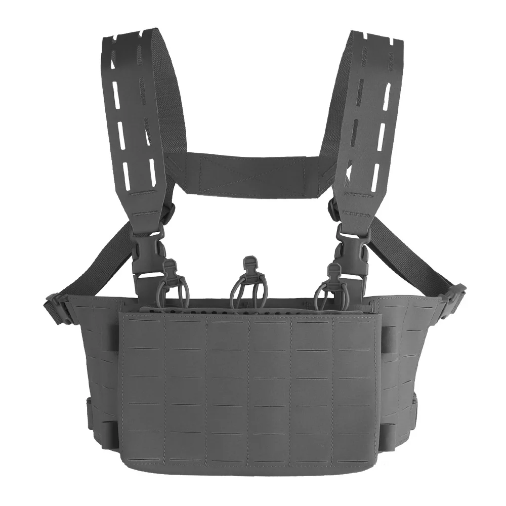 Chest Rig Modular V1 con Rifle 5.56 Triple Magazine Pouch Mag Holster - imagen 2