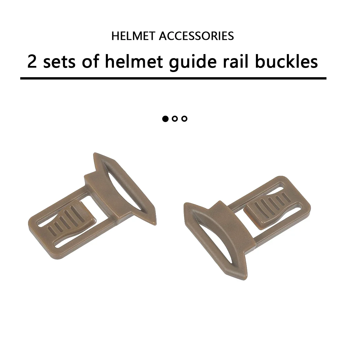 Juego de pinzas giratorias para casco táctico, 2 piezas, rieles laterales, instalación de Paintball, Airsoft, accesorios para casco de caza - imagen 5