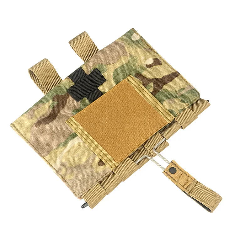 Bolsa táctica de primeros auxilios, MOLLE organizador médico de liberación rápida, supervivencia, caza al aire libre, bolsa de emergencia, Kit médico para acampar - imagen 5