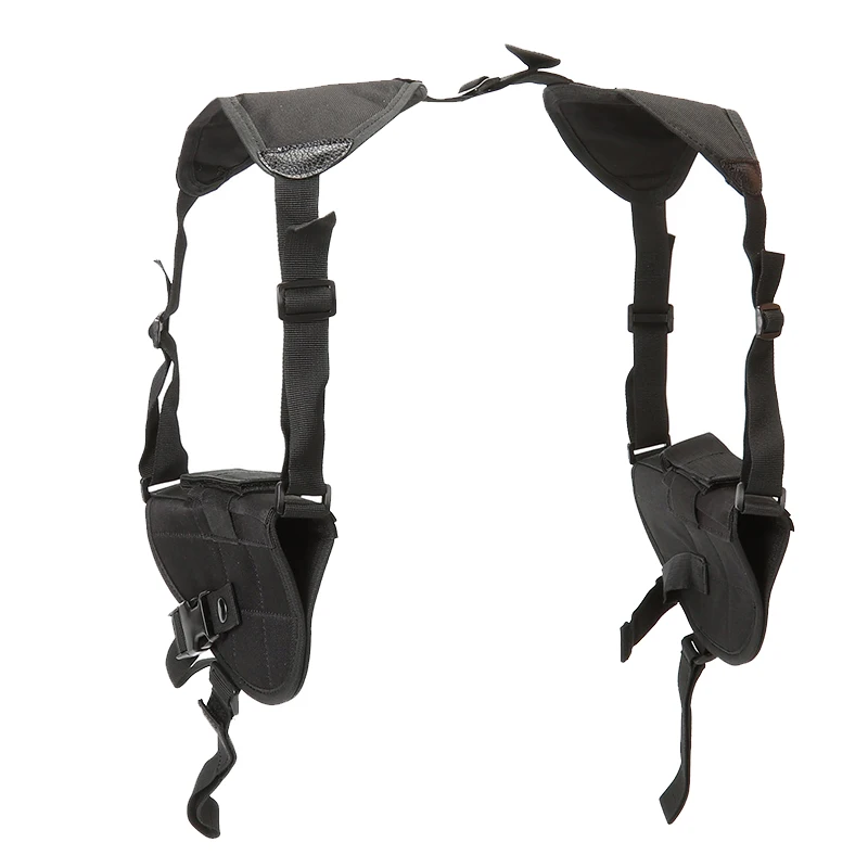Funda Universal oculta para pistola, accesorios de caza para adiestramiento al aire libre, bolso de hombro para pistola doble, bolsa para pistola - imagen 2