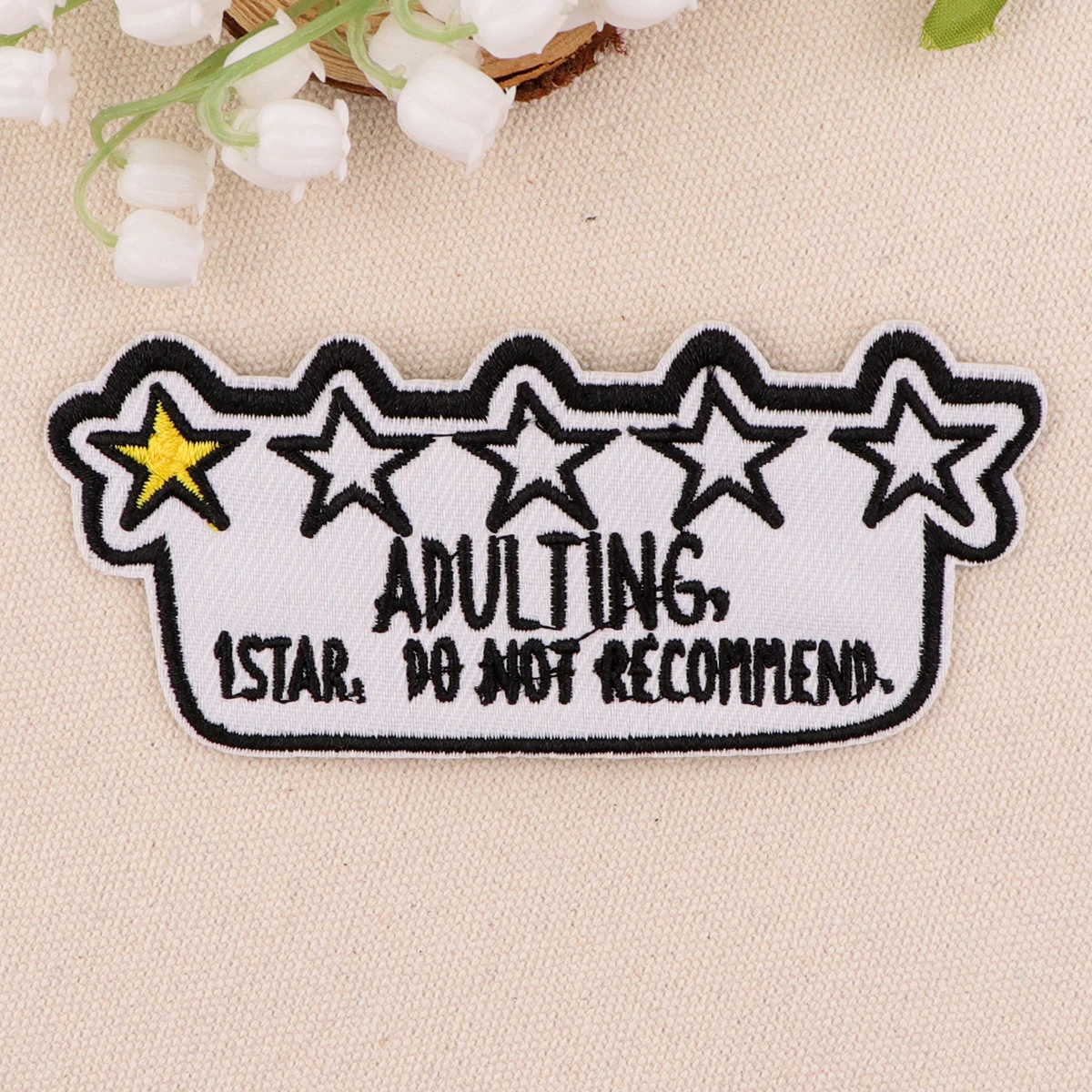 Parches bordados para adultos para ropa, chaquetas termoadhesivas DIY, parches para planchar para ropa, pegatinas para coser estrellas - imagen 2