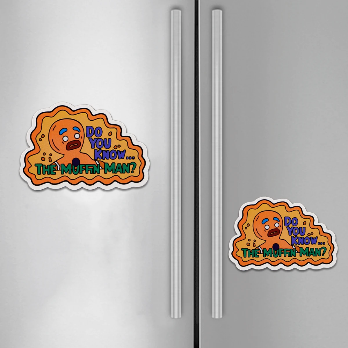 Imanes de nevera de hombre de jengibre, pegatinas magnéticas de dibujos animados para refrigerador, accesorios de cocina, regalo de Navidad decorativo para el hogar DIY - imagen 2