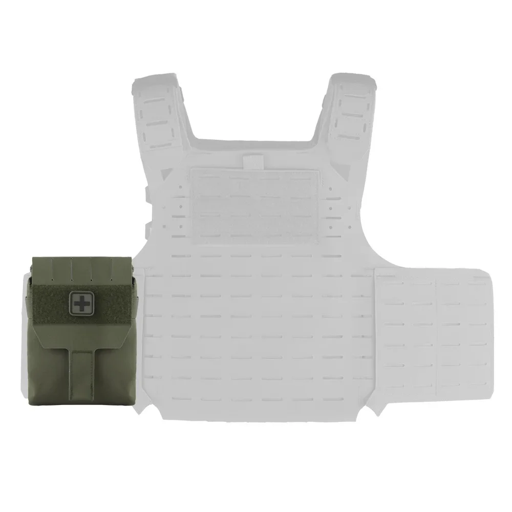 Bolsa táctica IFAK para traumatismos MOLLE, despliegue rápido, caza al aire libre, entrenamiento de combate, supervivencia, bolsa médica de emergencia, equipo portátil