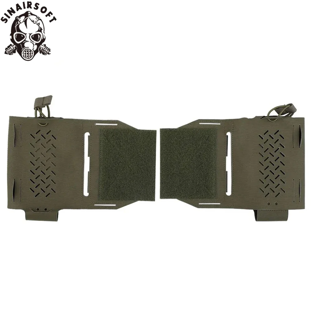 Bolsa expansora táctica MK2, soporte de Radio militar, bolsa Wingman, almacenamiento de revistas, cable elástico, Micro chasis de lucha, aparejo de pecho