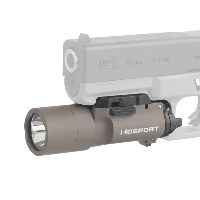 Linterna colgante táctica X300-A (modelo SF), lámpara de pistola táctica, carcasa de aleación con interruptores duales izquierdo y derecho - imagen 3