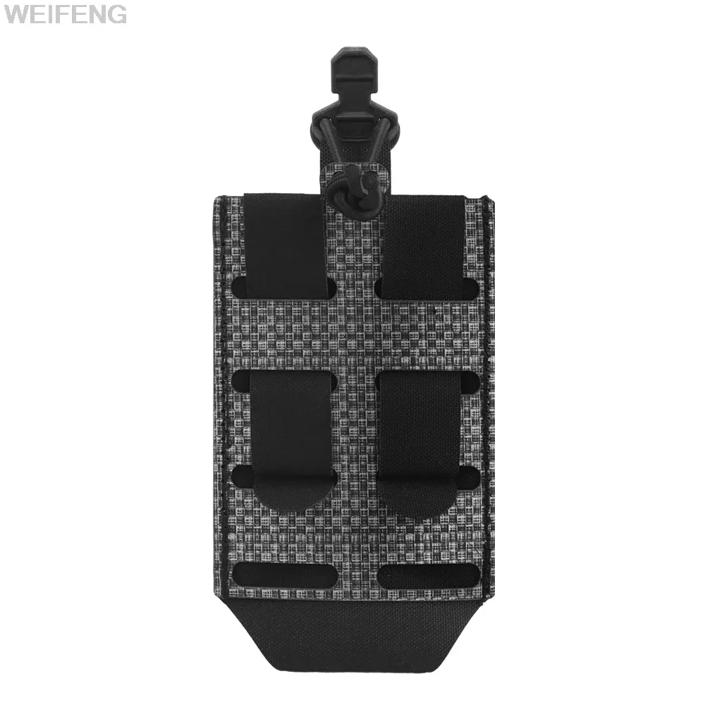 Bolsa táctica para revistas de 5,56mm para M4 M16 AK 47 AR15, bolsa elástica individual Mag, soporte para torniquete, bolsa para accesorios de caza - imagen 3