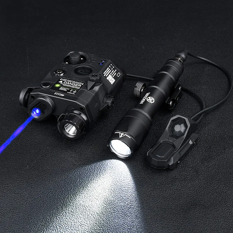 Wadsn PEQ15 IR Luz de relleno láser M600U linterna Set rojo verde azul punto PEQ-15 M600C Scout luz UNAxon interruptor Dual MLok Keymod - imagen 2