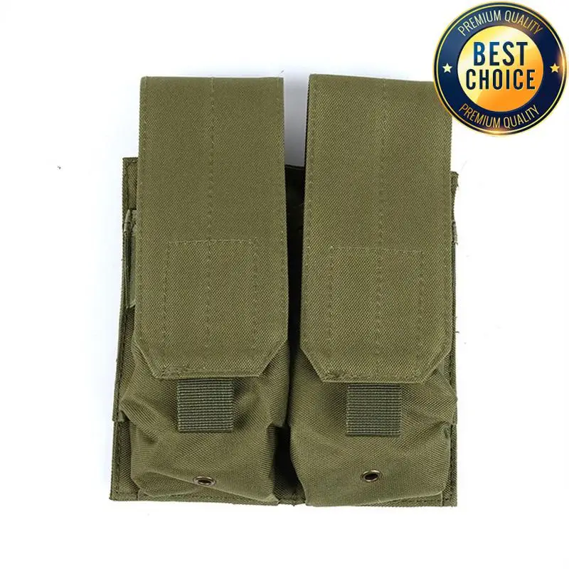 Bolsa táctica Molle de 5,56mm para Rifle M4 AR15 CS, doble Triple Mag CS, juego de Paintball, paquete de accesorios de caza - imagen 5