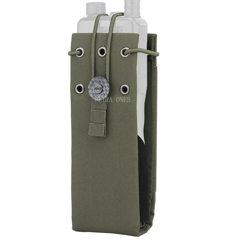 Bolsa táctica Molle para Walkie Talkie, bolsa de Radio multifunción para exteriores para MPU5 AN / PRC-163 AN / PRC-152 AN / PRC148 - imagen 2