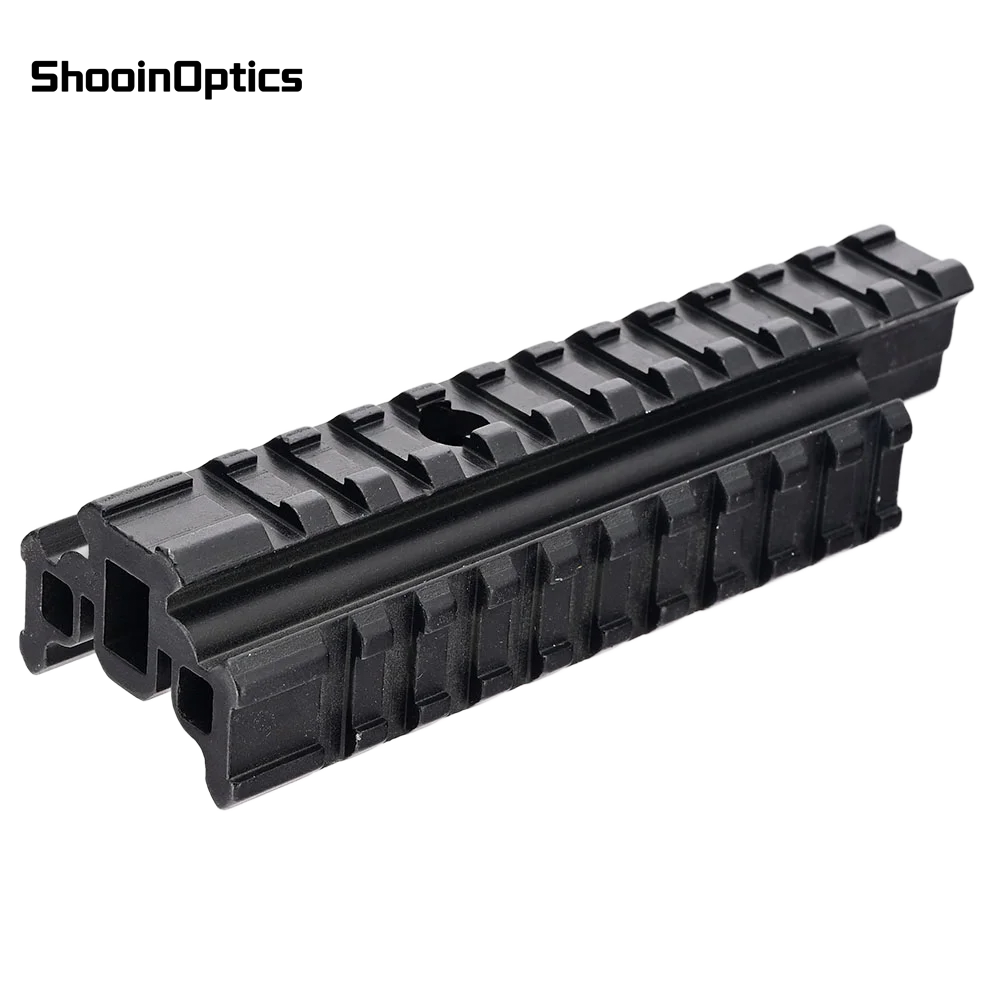 Dreifache 20-mm-Picatinny-Schienen-Optikhalterung aus Aluminium für die Befestigung des Tragegriffs - imagen 3