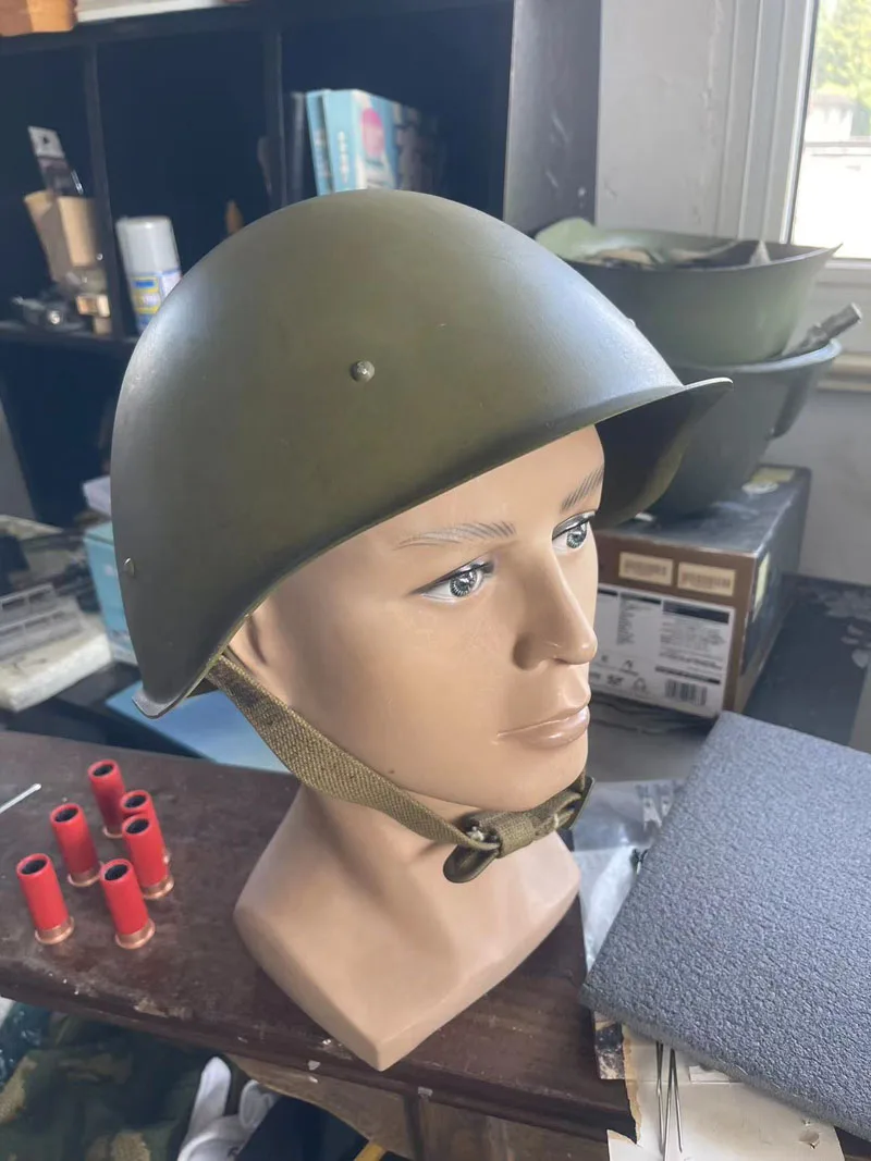 Casco táctico de SSh-40 soviética, de acero, 40 - imagen 4
