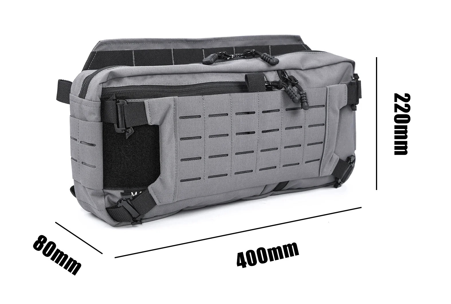 Mochila táctica 421X para hombre, bandolera de hombro para caza, bolso de pecho deportivo, equipo Airsoft, accesorio Molle, correa cruzada para exteriores - imagen 5