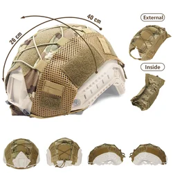 Funda casco Airsoft camuflaje – Nailon para caza y paintball
