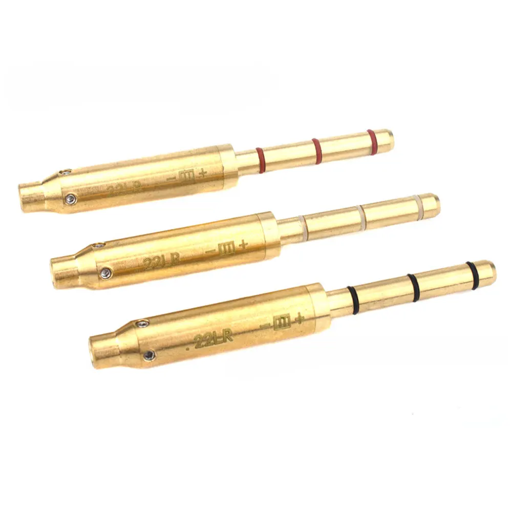 Esqueleto de orificio láser rojo de cobre para cartucho de entrenamiento láser.17.177.22.223.38 7,62/.308 45ACP 9MM/.375/40SW/.41 AQB198 - imagen 2