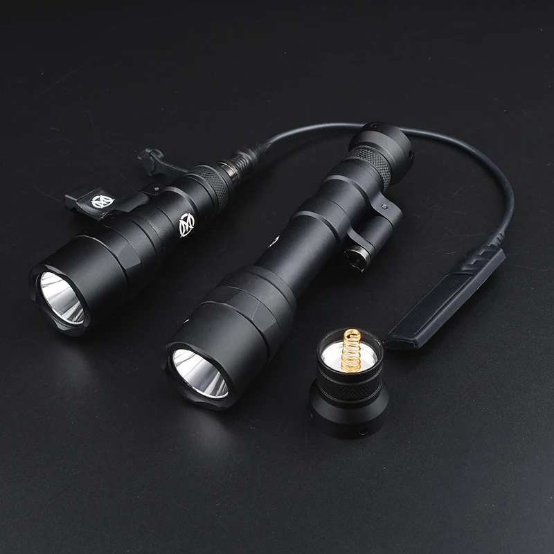 Wadsin surefir m640 m340 linterna táctica reconocimiento de armas ligeras base giratoria instalación de pista M - Lok keymod instalación de accesorios de pistola de aire ar15 - imagen 3