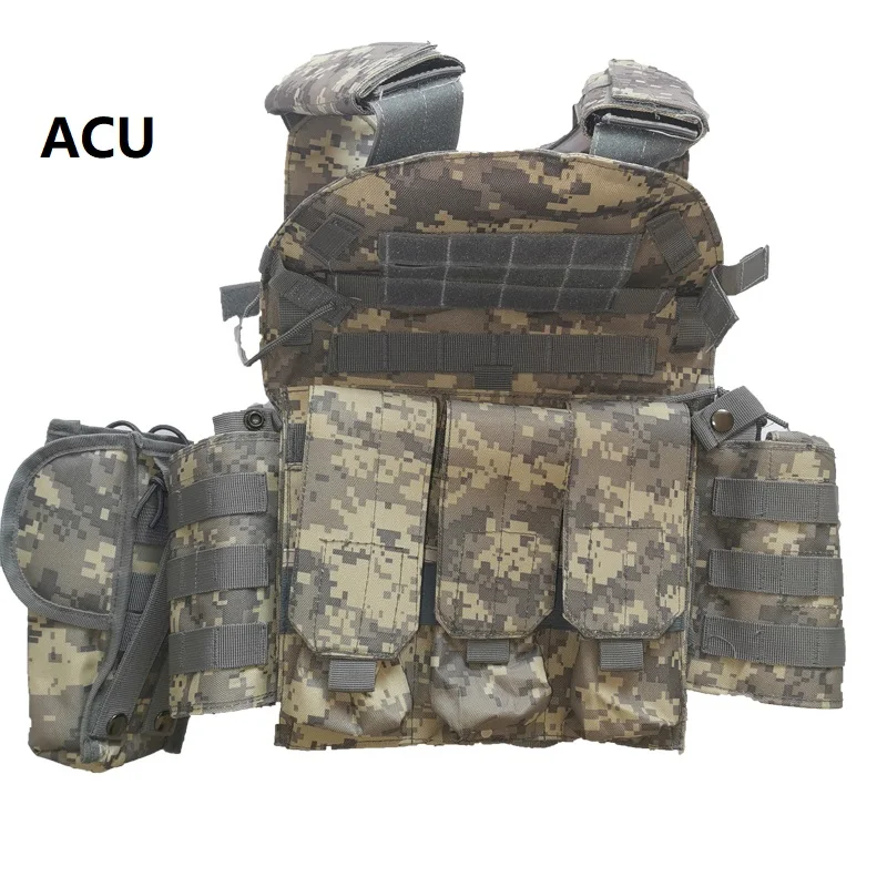 Chaleco táctico Multicam MOLLE 6094 para airsoft y militar