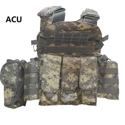 Chaleco táctico Multicam MOLLE 6094 para airsoft y militar