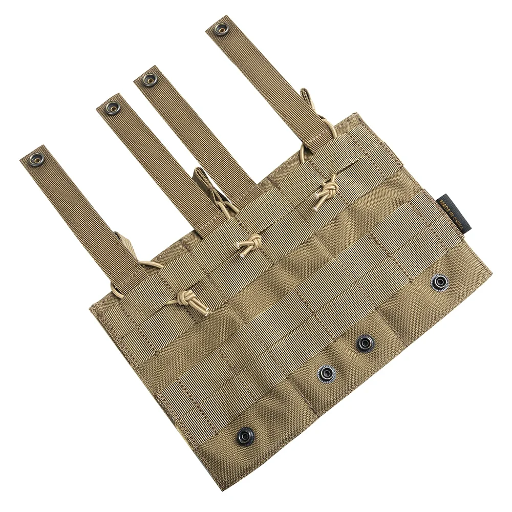 EXCELENTE ELITE SPANKER táctico AK M4 Triple bolsa para revistas bolsa abierta para revistas juego de guerra Paintball tiro bolsas volquete - imagen 4