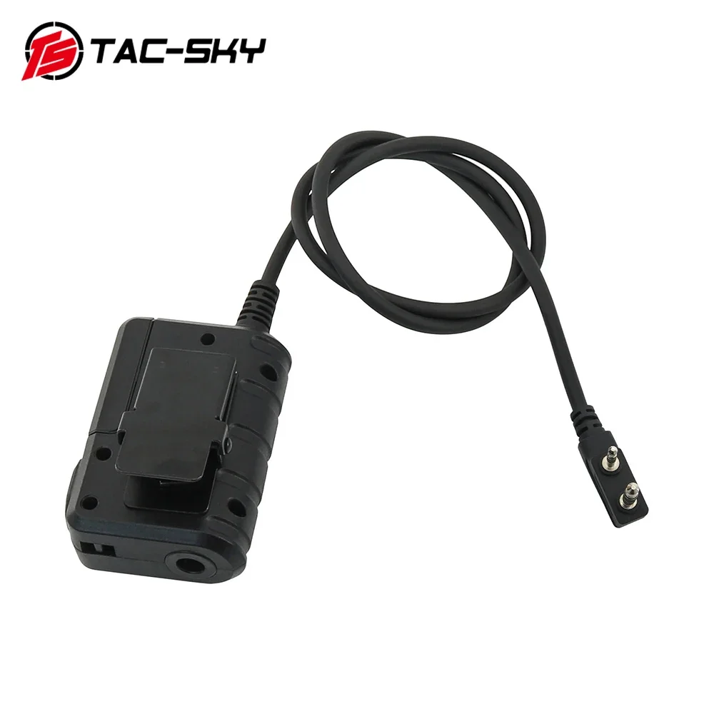 Adaptador PTT táctico TS TAC-SKY con Bluetooth Compatible con auriculares de tiro versión civil táctica Comtac Ii Iii Sordin - imagen 4