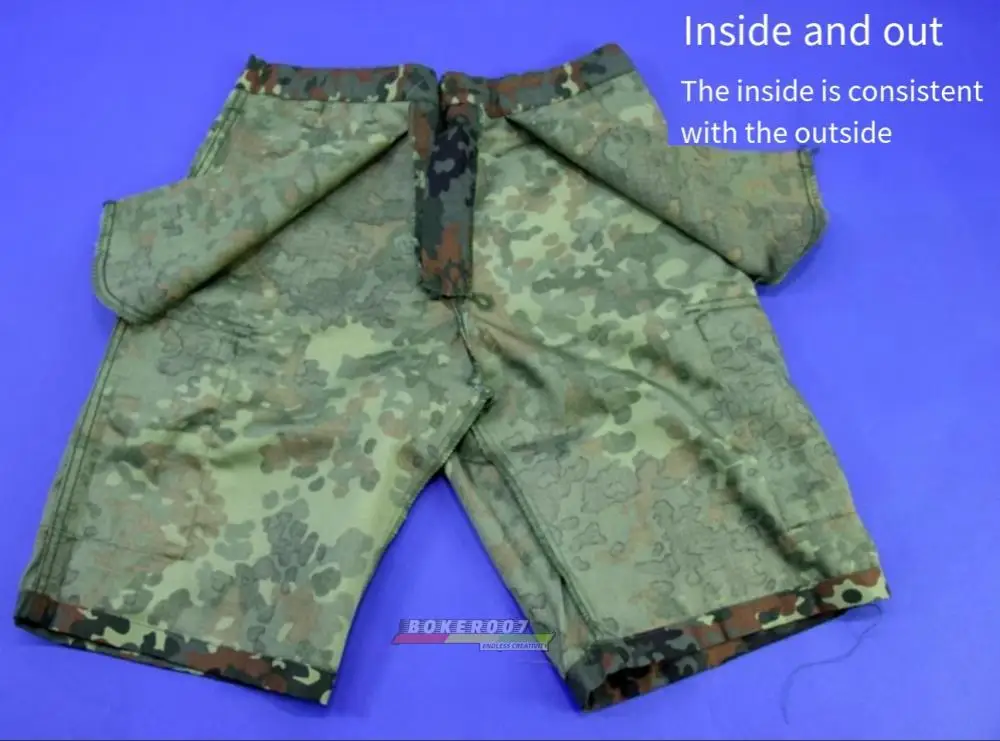 Pantalones cortos de la selva Pantalones cortos delgados de verano para hombres Tela de poliéster de algodón Secado rápido Resistente al desgaste Resistente al desgarro - imagen 5