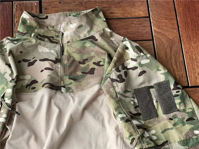 Conjunto de entrenamiento táctico al aire libre MC camuflaje multiterreno L9, traje táctico de rana, pantalones de combate y chaqueta - imagen 3