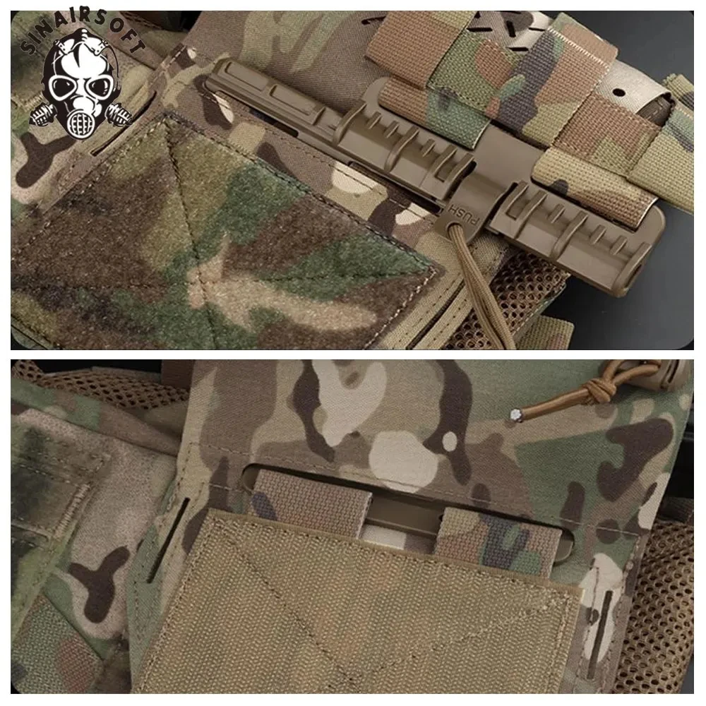 Expansor táctico de Micro Fight Wing Mk2 para tubos de aparejo de pecho con bucle de gancho, Cummerbunds expandidos, capacidad de almacenamiento, revista, bolsa de Radio - imagen 5